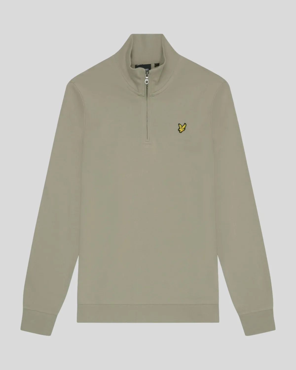 loopback__zip_sweatshirt_0-1.webp Lyle & Scott Groß & Groß | Übergrößen<Loopback 1/4 Zip Sweatshirt SageUniform