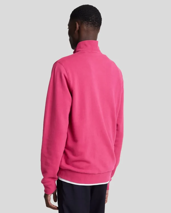 Lyle & Scott Vermächtnis | Sweatshirts<Loopback 1/4 Zip Sweatshirt RichBurgundy
