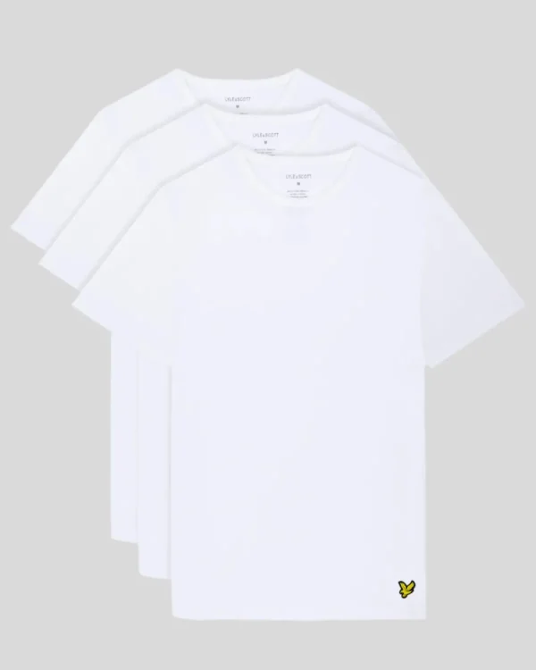 Lyle & Scott Geschenk-sets<Maxwell 3er Pack T-Shirt Weiss