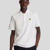 Lyle & Scott Polohemden<Micro Argyle Polohemd White