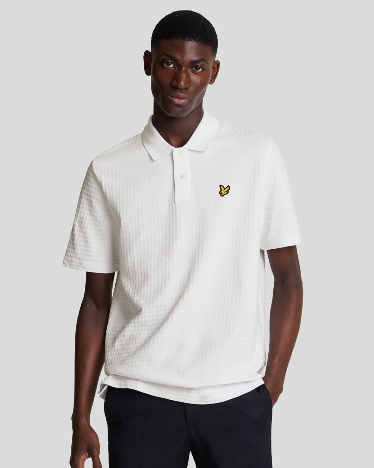 micro_argyle_polohemd_0-1.webp Lyle & Scott Polohemden<Micro Argyle Polohemd White