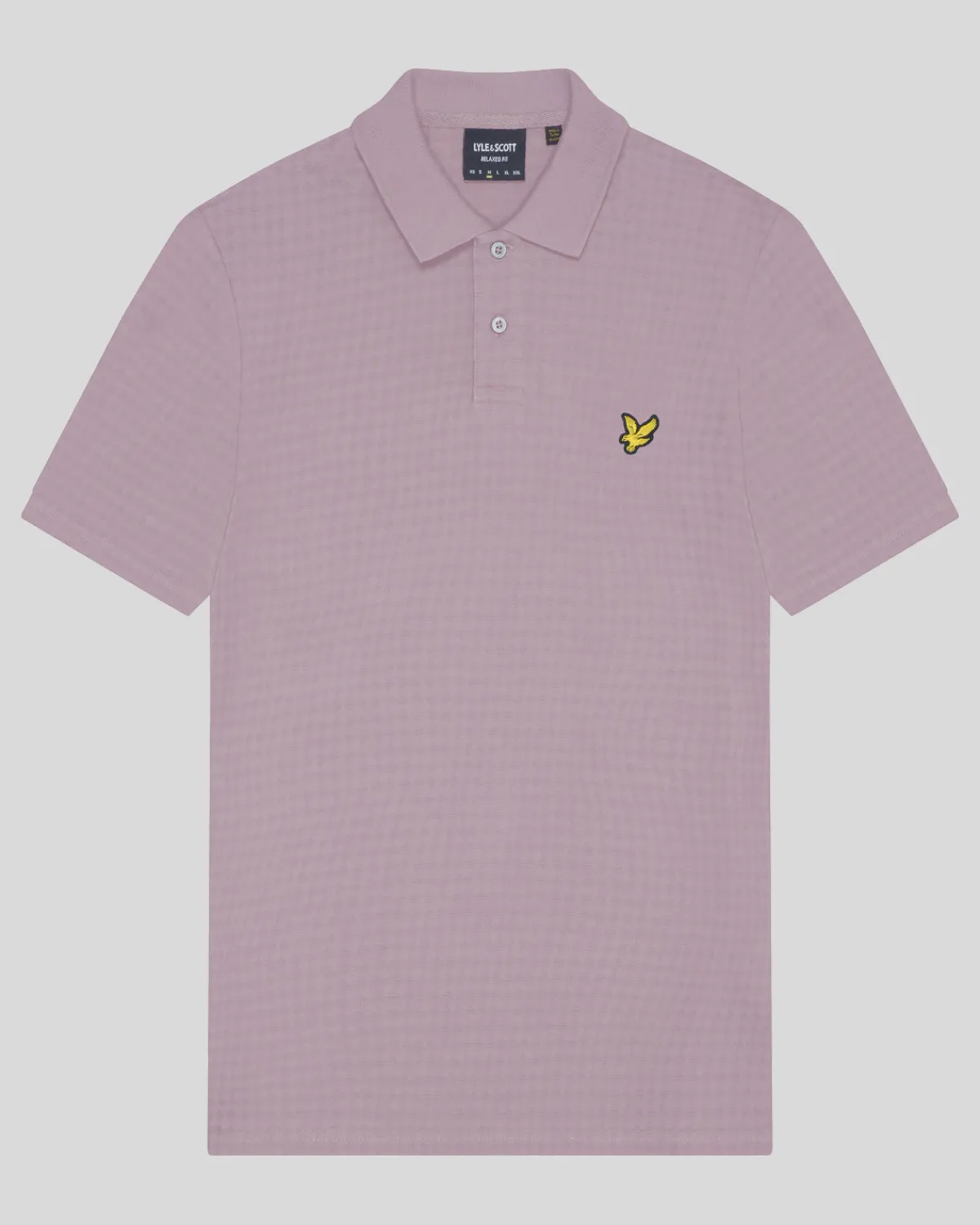 micro_argyle_polohemd_4.webp Lyle & Scott Polohemden<Micro Argyle Polohemd MountainThistle
