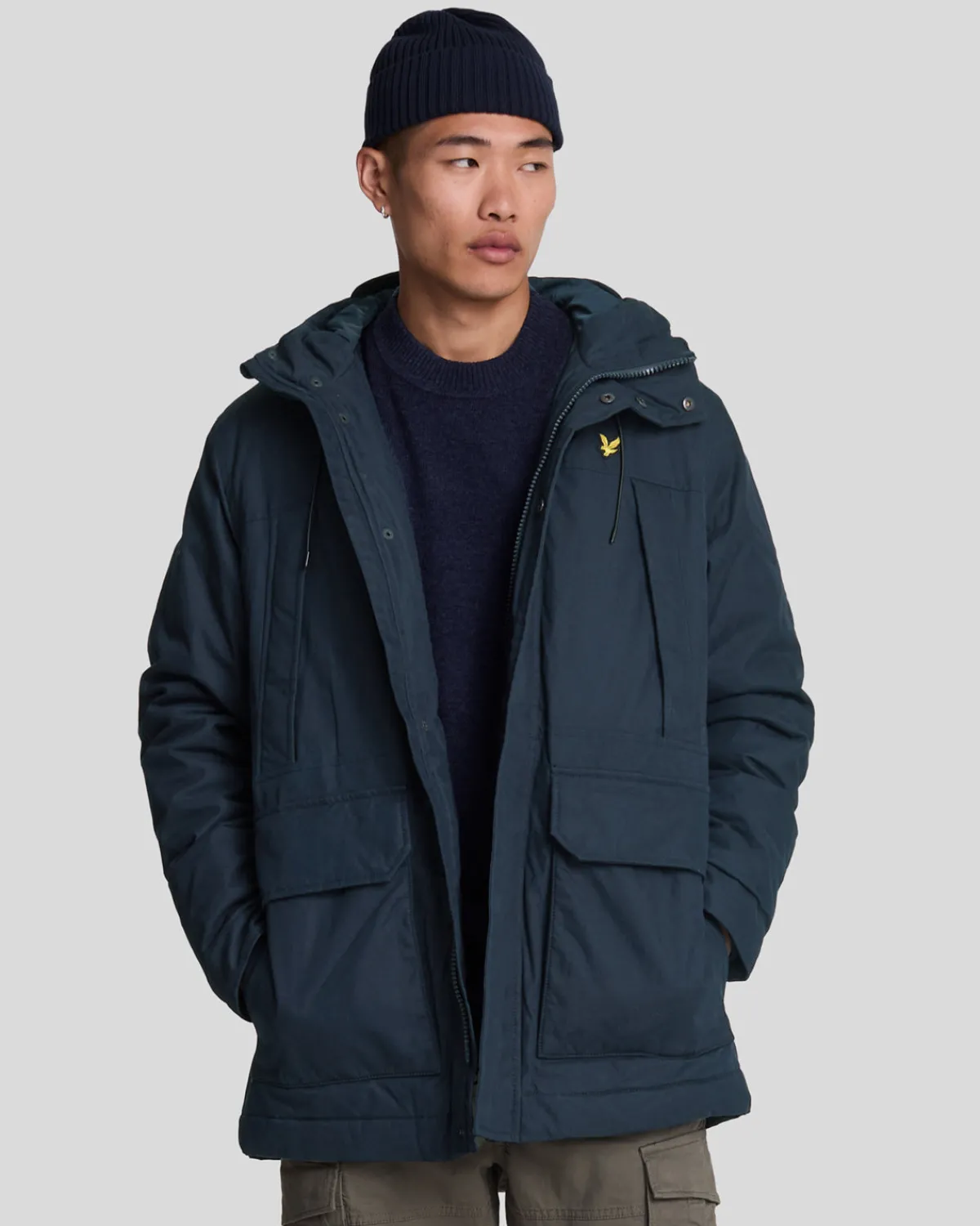 microfleece_parka_0.webp Lyle & Scott Vermächtnis<Microfleece Parka DunkleMarine