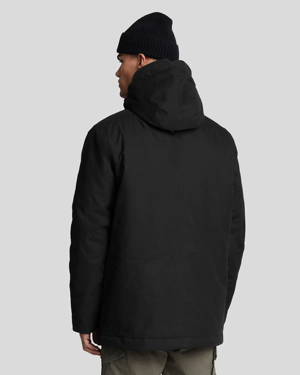 microfleece_parka_2-1.webp Lyle & Scott Mäntel & Jacken<Microfleece Parka Pechschwarz