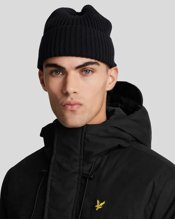 Lyle & Scott Mäntel & Jacken<Microfleece Parka Pechschwarz