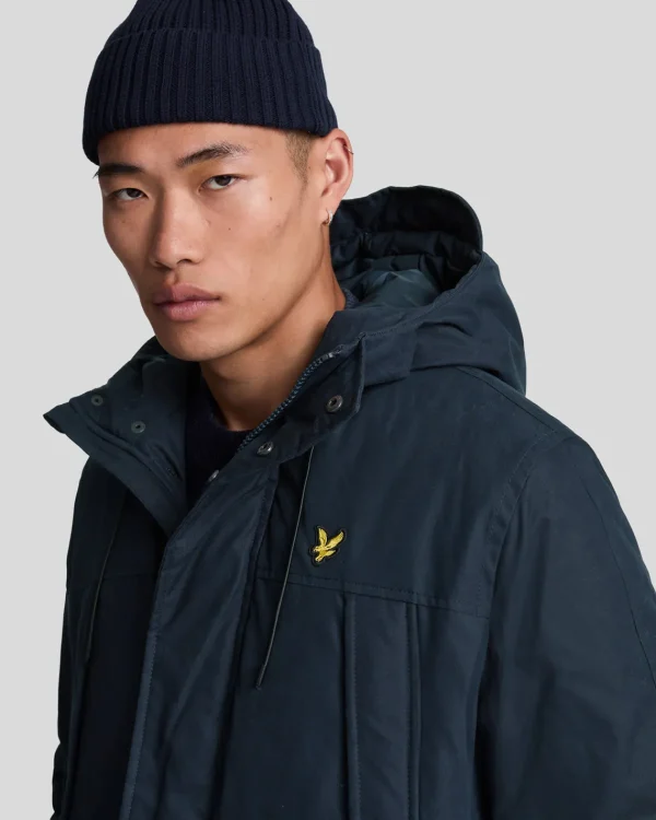 Lyle & Scott Vermächtnis<Microfleece Parka DunkleMarine
