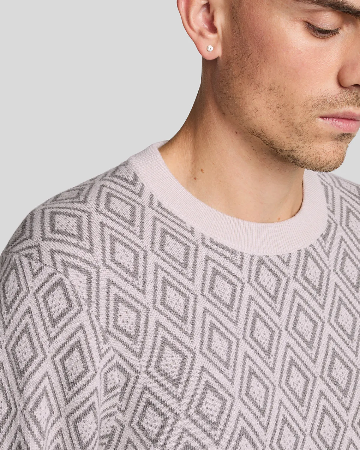 monogramm_intarsien_pullover_3.webp Lyle & Scott Pullover & Strickwaren<Monogramm Intarsien Pullover Canvas