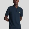 Lyle & Scott Polohemden<Polohemd mit Reißverschluss DarkNavy