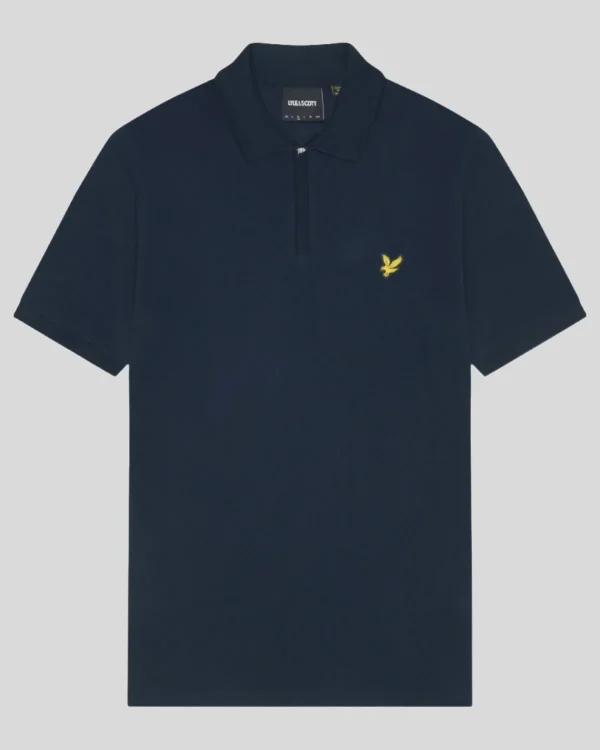 Lyle & Scott Polohemden<Polohemd mit Reißverschluss DarkNavy