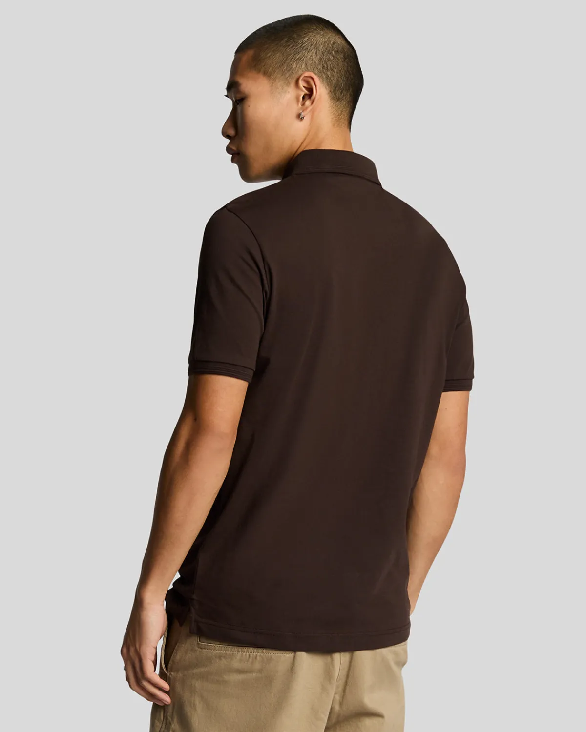 poloshirt_mit_osmanischer_spitze_2-1.webp Lyle & Scott Polohemden<Poloshirt mit osmanischer Spitze Sediment
