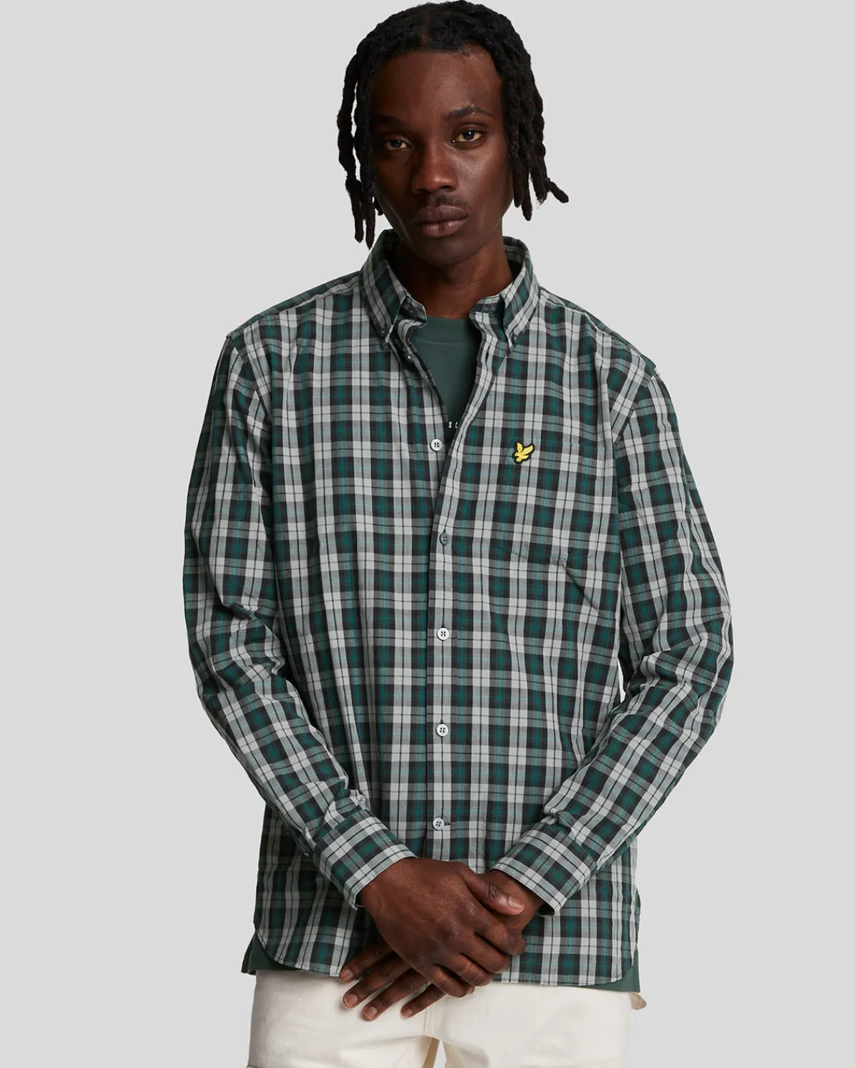 popelinehemd_mit_gewaschenem_karo_0-1.webp Lyle & Scott Vermächtnis | Hemden<Popeline-Hemd mit gewaschenem Karo ArgyleTeal/MidGreyMarl