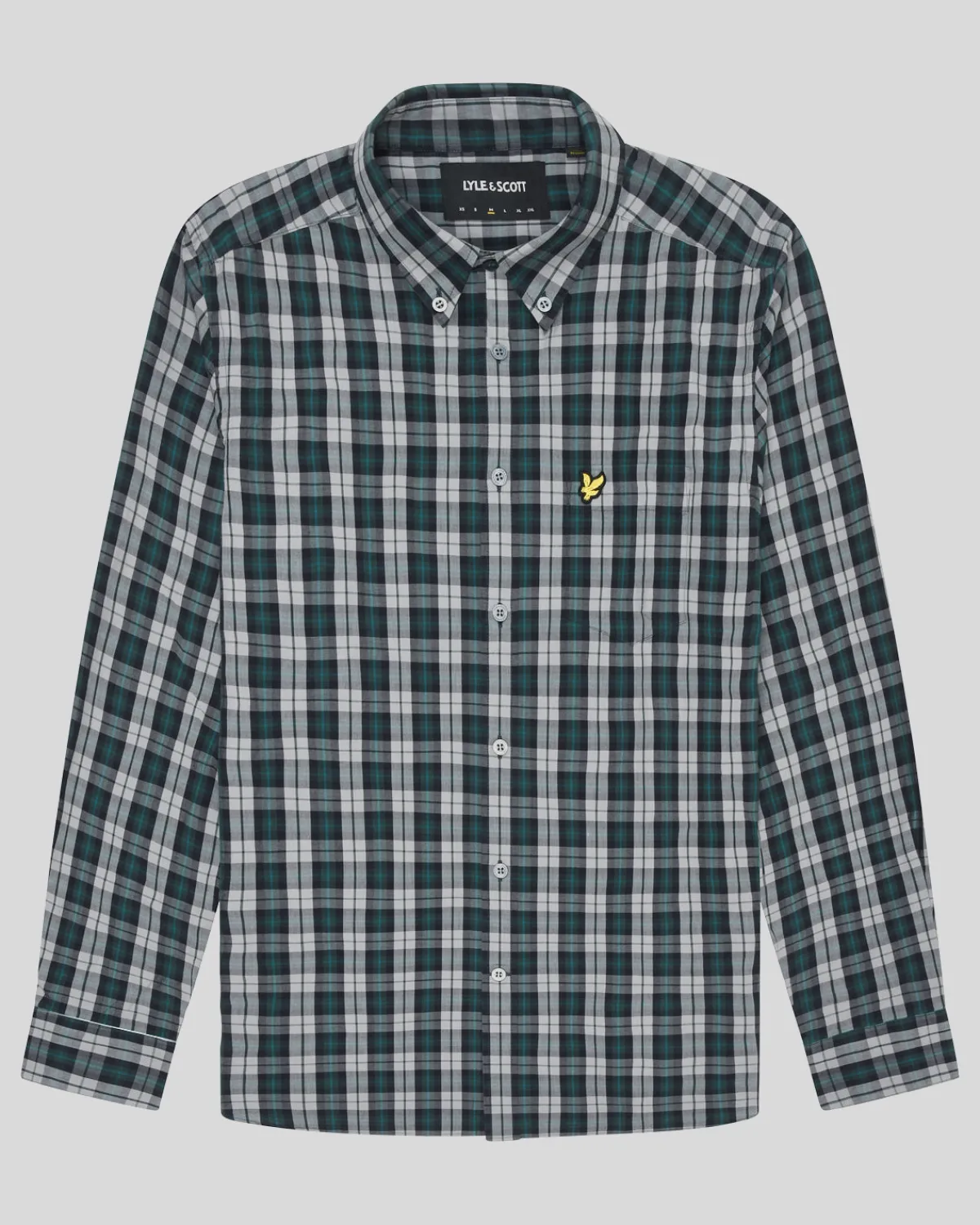 popelinehemd_mit_gewaschenem_karo_4-1.webp Lyle & Scott Vermächtnis | Hemden<Popeline-Hemd mit gewaschenem Karo ArgyleTeal/MidGreyMarl