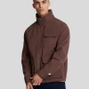 Lyle & Scott Reframed | Mäntel & Jacken<Premium 3 Taschen Softshell Jacke RubberRed