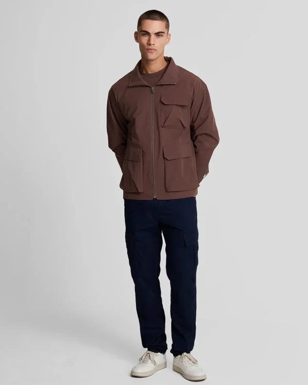 Lyle & Scott Reframed | Mäntel & Jacken<Premium 3 Taschen Softshell Jacke RubberRed