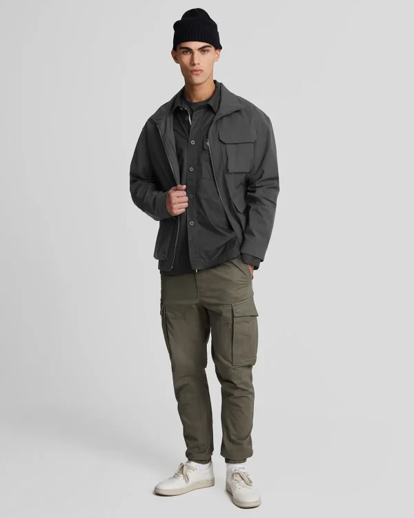 Lyle & Scott Mäntel & Jacken<Premium Überhemd mit plissierten Taschen Lacquer