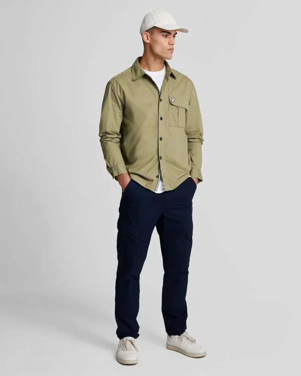 Lyle & Scott Mäntel & Jacken<Premium Überhemd mit plissierten Taschen Woolwich