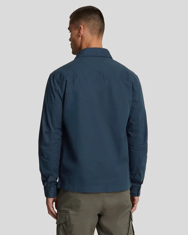 Lyle & Scott Mäntel & Jacken<Premium Überhemd mit plissierten Taschen MidnightNavy