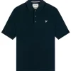 Lyle & Scott Polohemden<Premium Flatback Pique Poloshirt Mitternachtsmarine