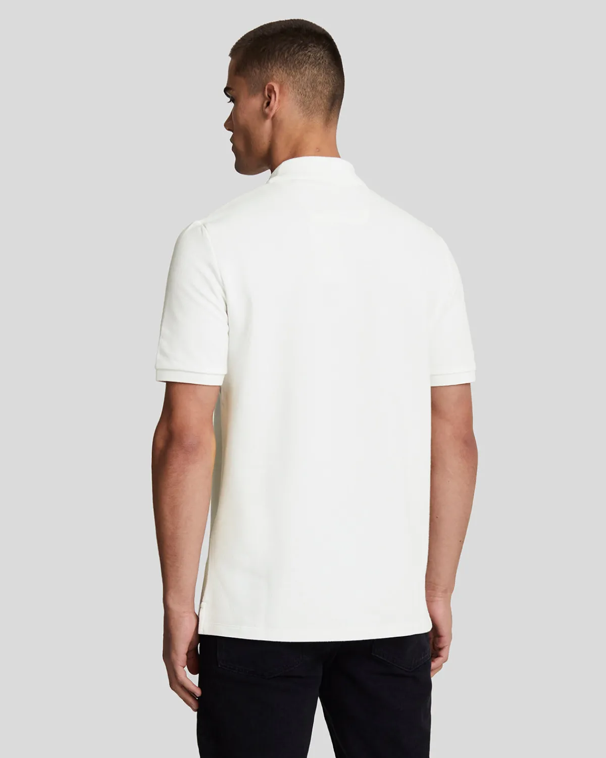 premium_flatback_pique_poloshirt_2.webp Lyle & Scott Reframed | Polohemden<Premium Flatback Pique Poloshirt White