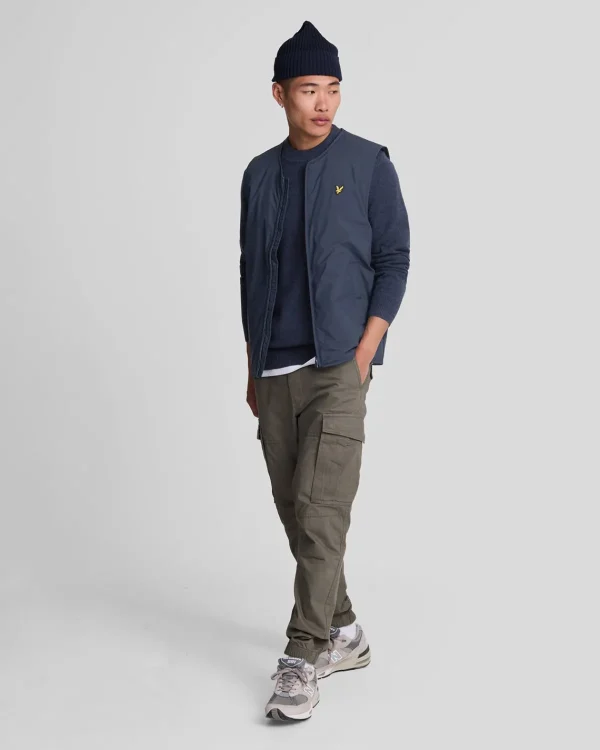 Lyle & Scott Reframed | Pullover & Strickwaren<Premium Kaschmir-Mischung Rundhals-Pullover MidnightNavy
