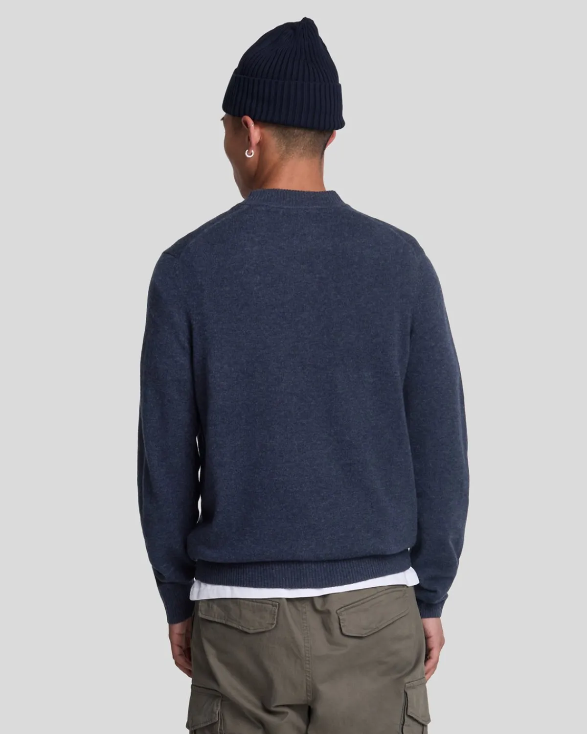 premium_kaschmirmischung_rundhalspullover_2-1.webp Lyle & Scott Reframed | Pullover & Strickwaren<Premium Kaschmir-Mischung Rundhals-Pullover MidnightNavy
