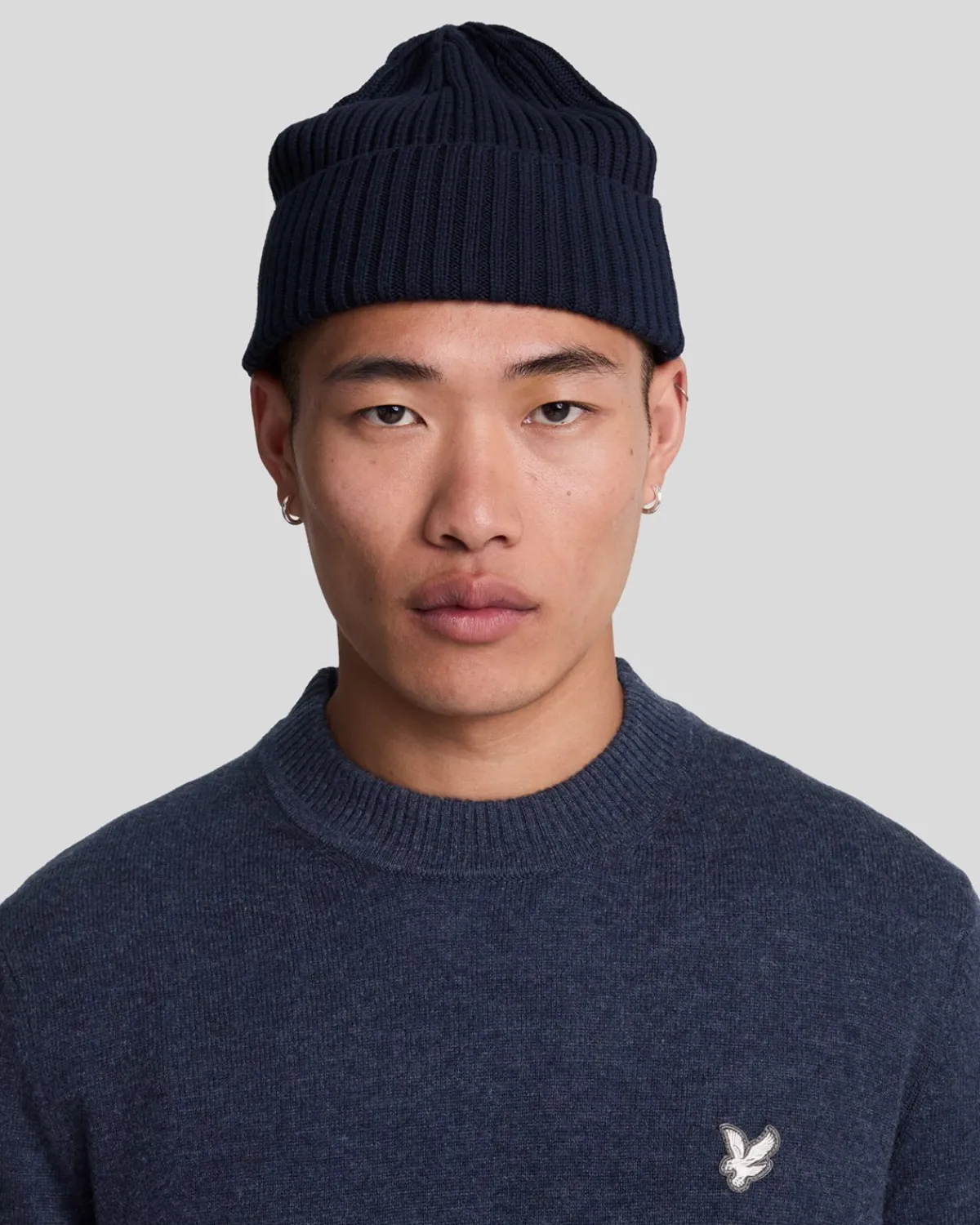 premium_kaschmirmischung_rundhalspullover_3-1.webp Lyle & Scott Reframed | Pullover & Strickwaren<Premium Kaschmir-Mischung Rundhals-Pullover MidnightNavy