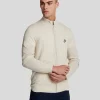 Lyle & Scott Reframed<Premium Kaschmir-Mischung Zip Through Pullover DiscoveryKhaki