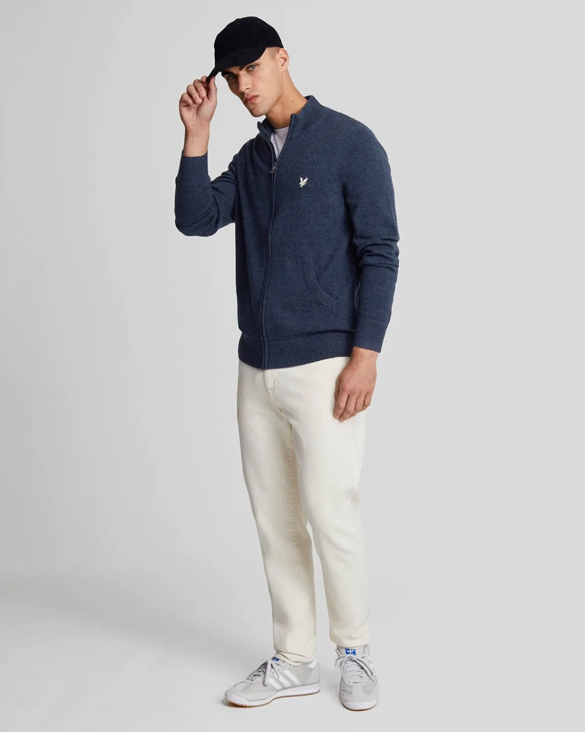 premium_kaschmirmischung_zip_through_pullover_1.webp Lyle & Scott Reframed<Premium Kaschmir-Mischung Zip Through Pullover MidnightNavy