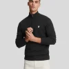 Lyle & Scott Reframed | Pullover & Strickwaren<Premium Lambswool 1/4 Zip Pullover Lacquer