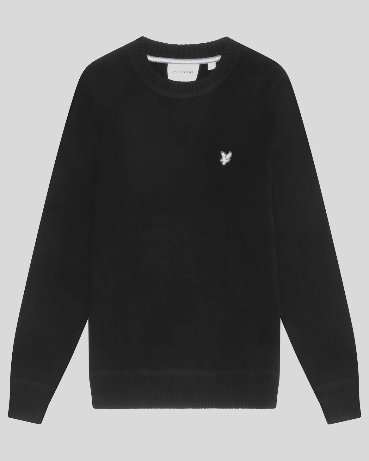 premium_lambswool_rundhalsausschnitt_pullover_4.webp Lyle & Scott Reframed<Premium Lambswool Rundhalsausschnitt Pullover Lacquer