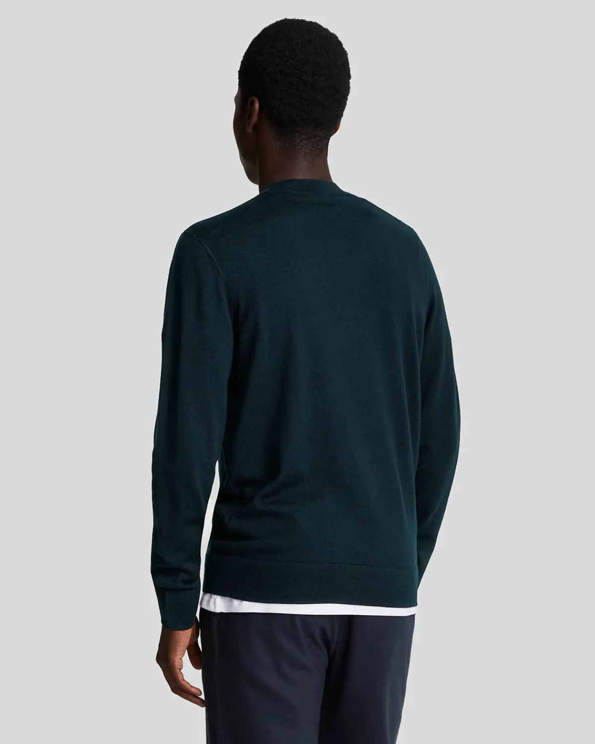 premium_merino_rundhalspullover_2-1.webp Lyle & Scott Reframed | Pullover & Strickwaren<Premium Merino Rundhals-Pullover Lacquer