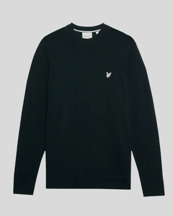 Lyle & Scott Reframed | Pullover & Strickwaren<Premium Merino Rundhals-Pullover Lacquer