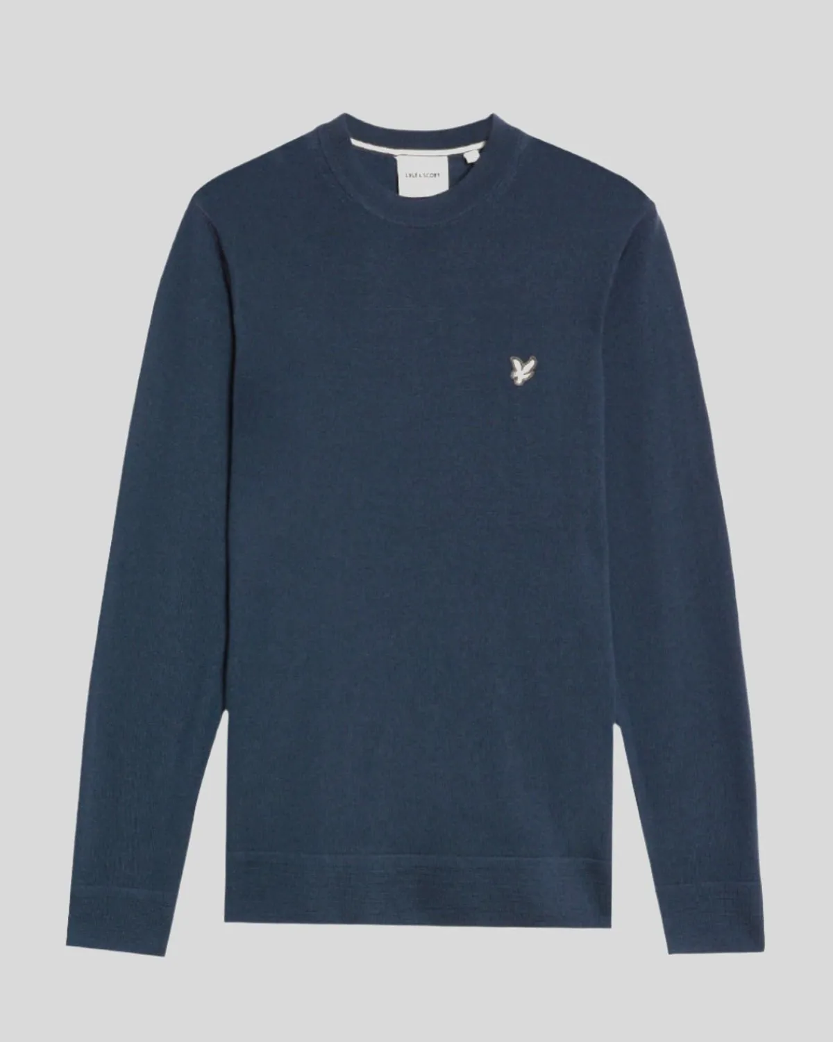 premium_merino_rundhalspullover_4-2.webp Lyle & Scott Reframed | Pullover & Strickwaren<Premium Merino Rundhals-Pullover MidnightNavy