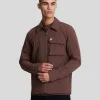 Lyle & Scott Mäntel & Jacken<Premium Pocketed Softshell Überhemd RubberRed