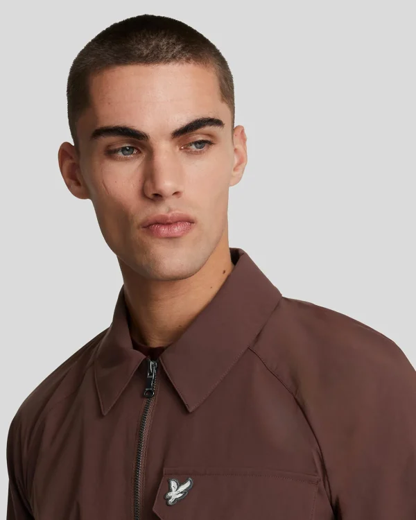 Lyle & Scott Mäntel & Jacken<Premium Pocketed Softshell Überhemd RubberRed