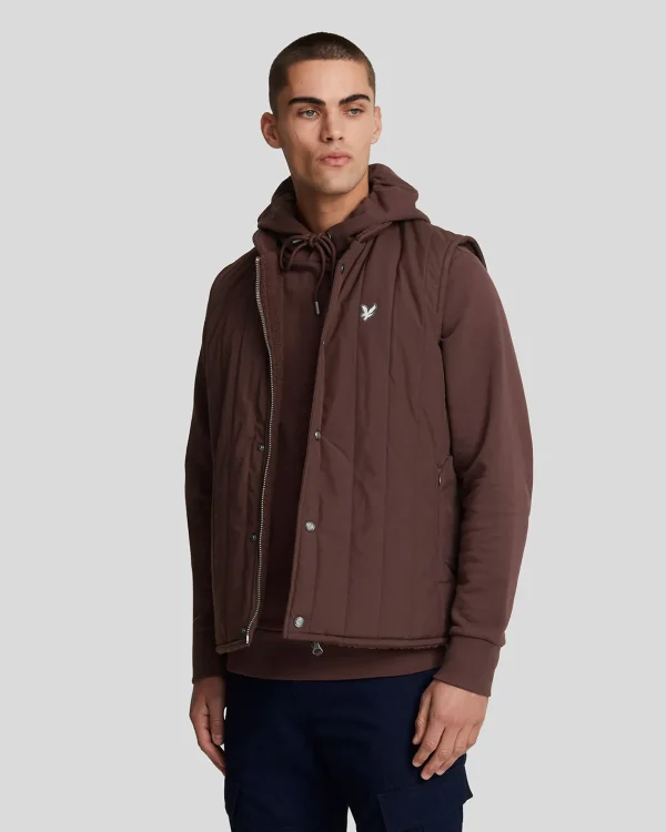 Lyle & Scott Mäntel & Jacken<Premium Steppweste mit Wendefunktion RubberRed