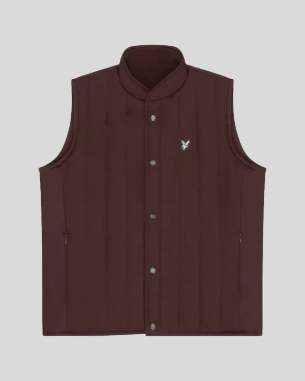 Lyle & Scott Mäntel & Jacken<Premium Steppweste mit Wendefunktion RubberRed