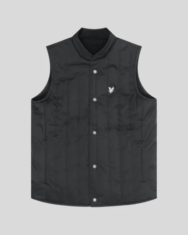 Lyle & Scott Reframed | Mäntel & Jacken<Premium Steppweste mit Wendefunktion Lacquer