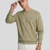 Lyle & Scott Sweatshirts<Premium Sweatshirt mit Rundhalsausschnitt aus French Terry in Diagonalbindung Woolwich