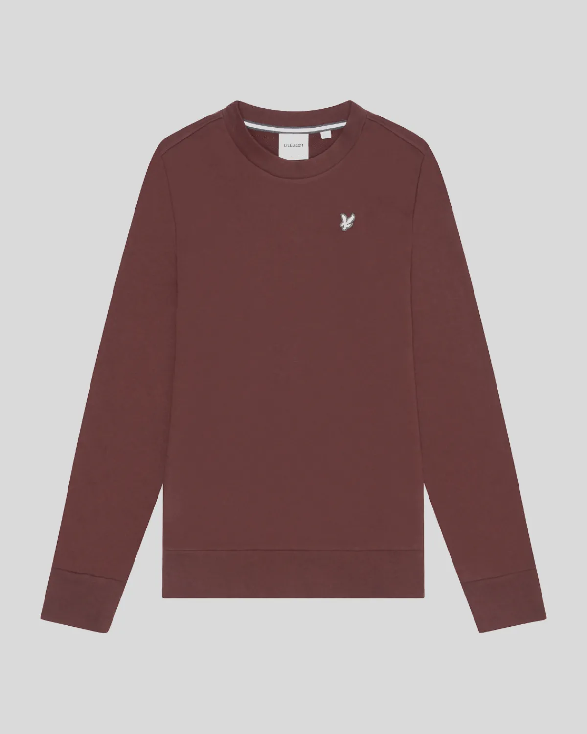 premium_sweatshirt_mit_rundhalsausschnitt_aus_french_terry_in_diagonalbindung_4-2.webp Lyle & Scott Sweatshirts<Premium Sweatshirt mit Rundhalsausschnitt aus French Terry in Diagonalbindung RubberRed
