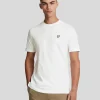 Lyle & Scott Reframed | T-shirts<Premium T-Shirt mit Rundhalsausschnitt aus Baumwolle White