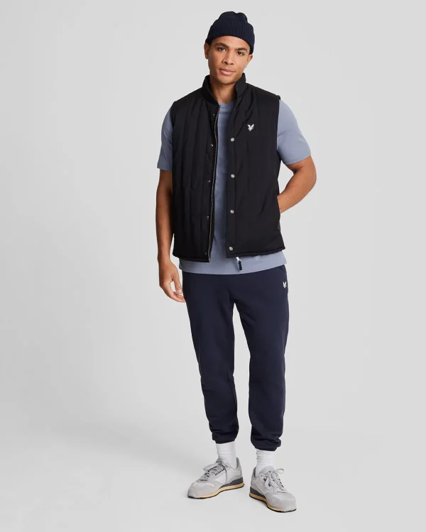 Lyle & Scott Reframed | T-shirts<Premium T-Shirt mit Rundhalsausschnitt aus Baumwolle FactoryBlue