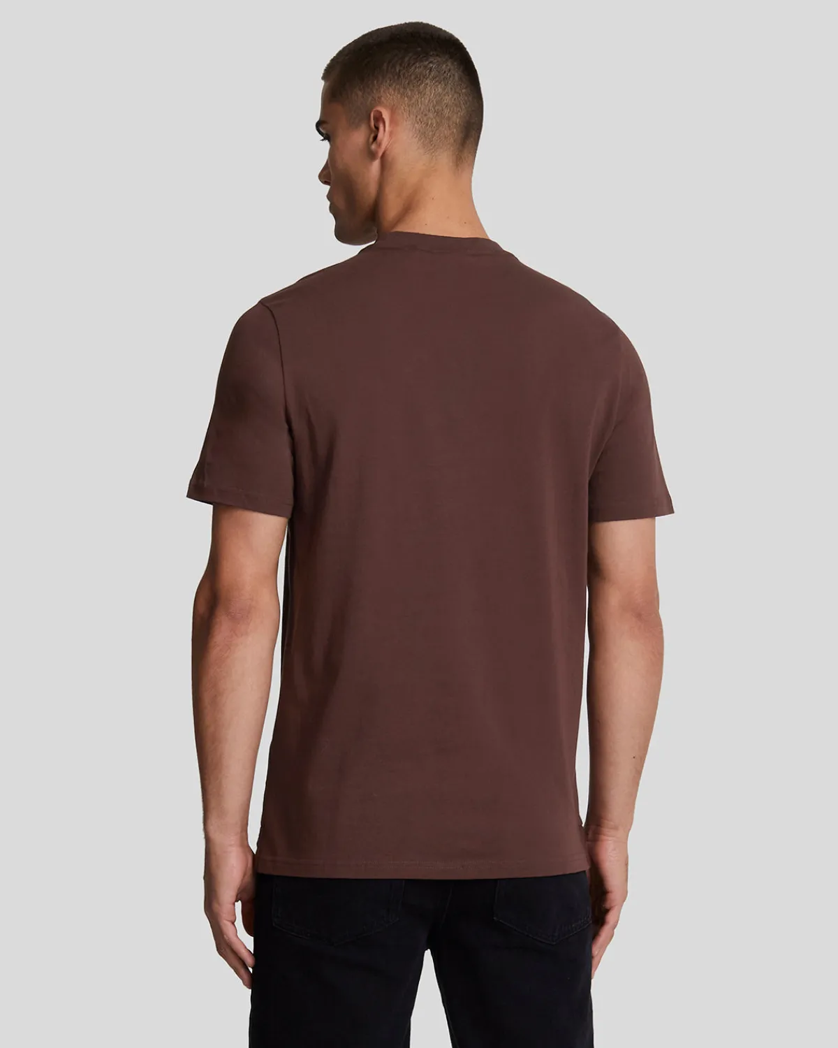 premium_tshirt_mit_rundhalsausschnitt_aus_baumwolle_2.webp Lyle & Scott Reframed | T-shirts<Premium T-Shirt mit Rundhalsausschnitt aus Baumwolle RubberRed