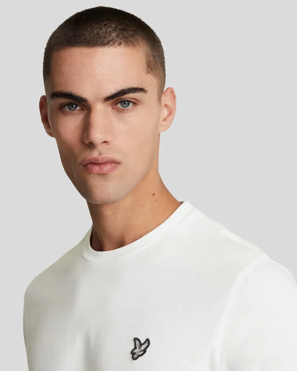 Lyle & Scott Reframed | T-shirts<Premium T-Shirt mit Rundhalsausschnitt aus Baumwolle White