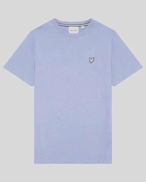 Lyle & Scott Reframed | T-shirts<Premium T-Shirt mit Rundhalsausschnitt aus Baumwolle FactoryBlue