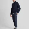 Lyle & Scott Reframed | Jogger<Premium-Jogginghose aus französischem Frottee mit Diagonalbindung MidnightNavy