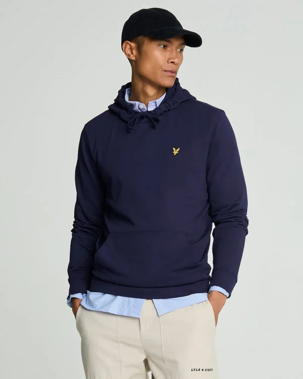 Lyle & Scott Grundlegendes | Kapuzenpullover<Pullover Hoodie Marine