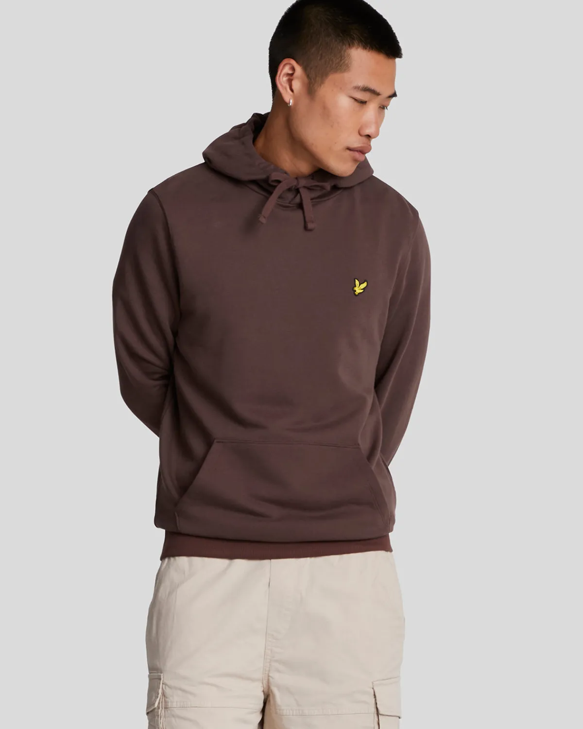 pullover_hoodie_0-10.webp Lyle & Scott Kapuzenpullover<Pullover Hoodie DeepMahogany