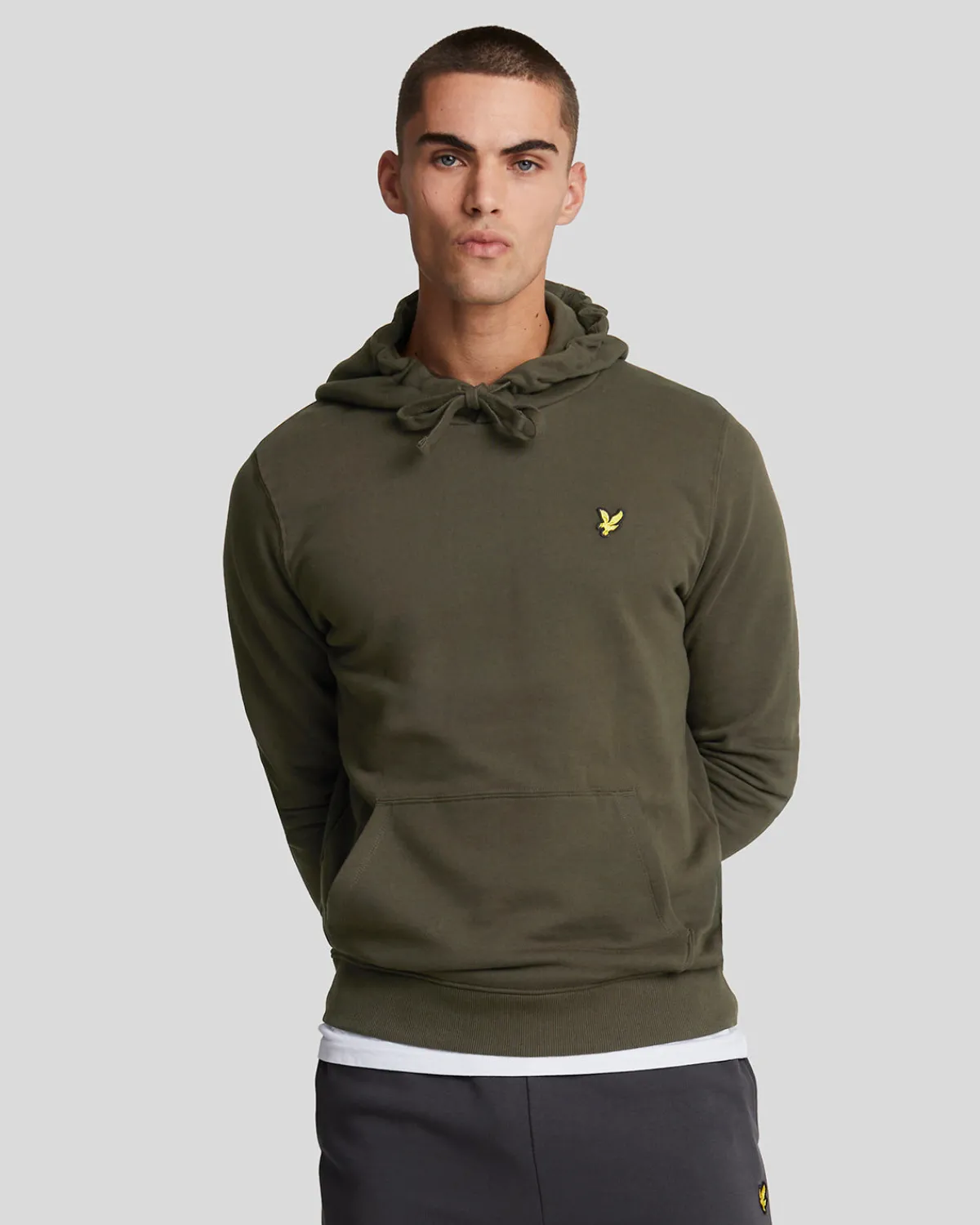 pullover_hoodie_0-15.webp Lyle & Scott Kapuzenpullover<Pullover Hoodie Olive