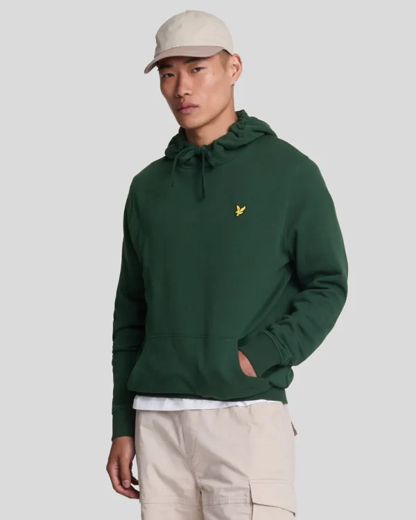 Lyle & Scott Kapuzenpullover<Pullover Hoodie Dunkelgrün